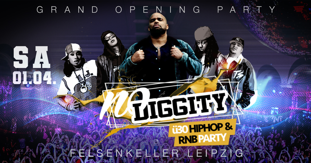 noDIGGITY - Ü30 HipHop & RnB Party